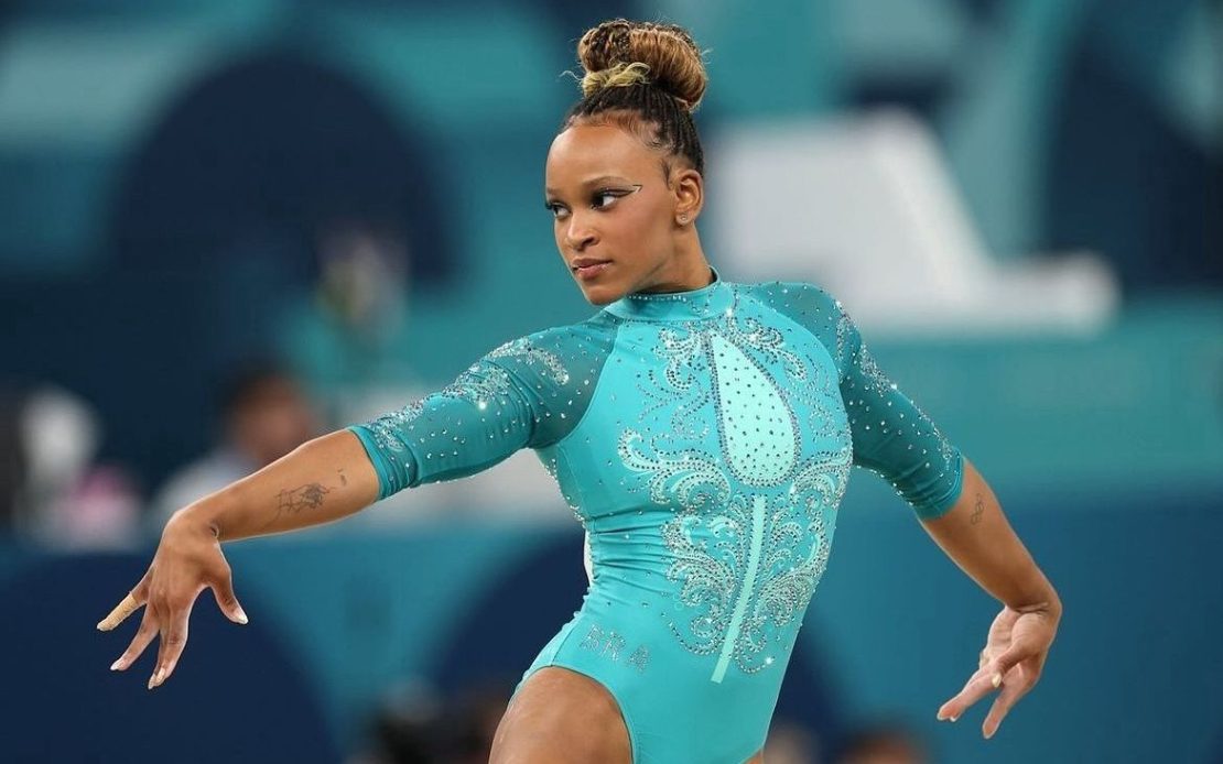 Rebeca Andrade é ouro em Paris 2024. Foto: Reprodução.