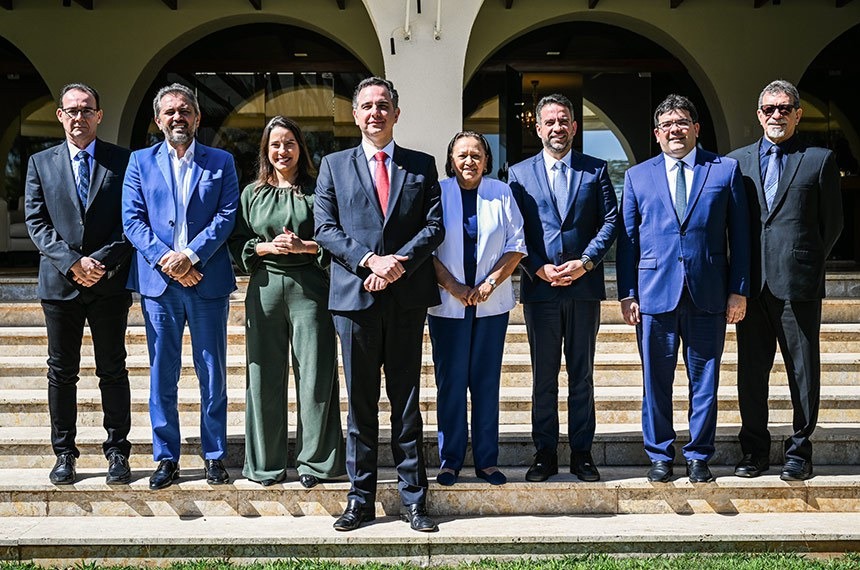 Fátima Bezerra, do RN, participou da reunião dos governadores com Rodrigo Pacheco. Foto: 