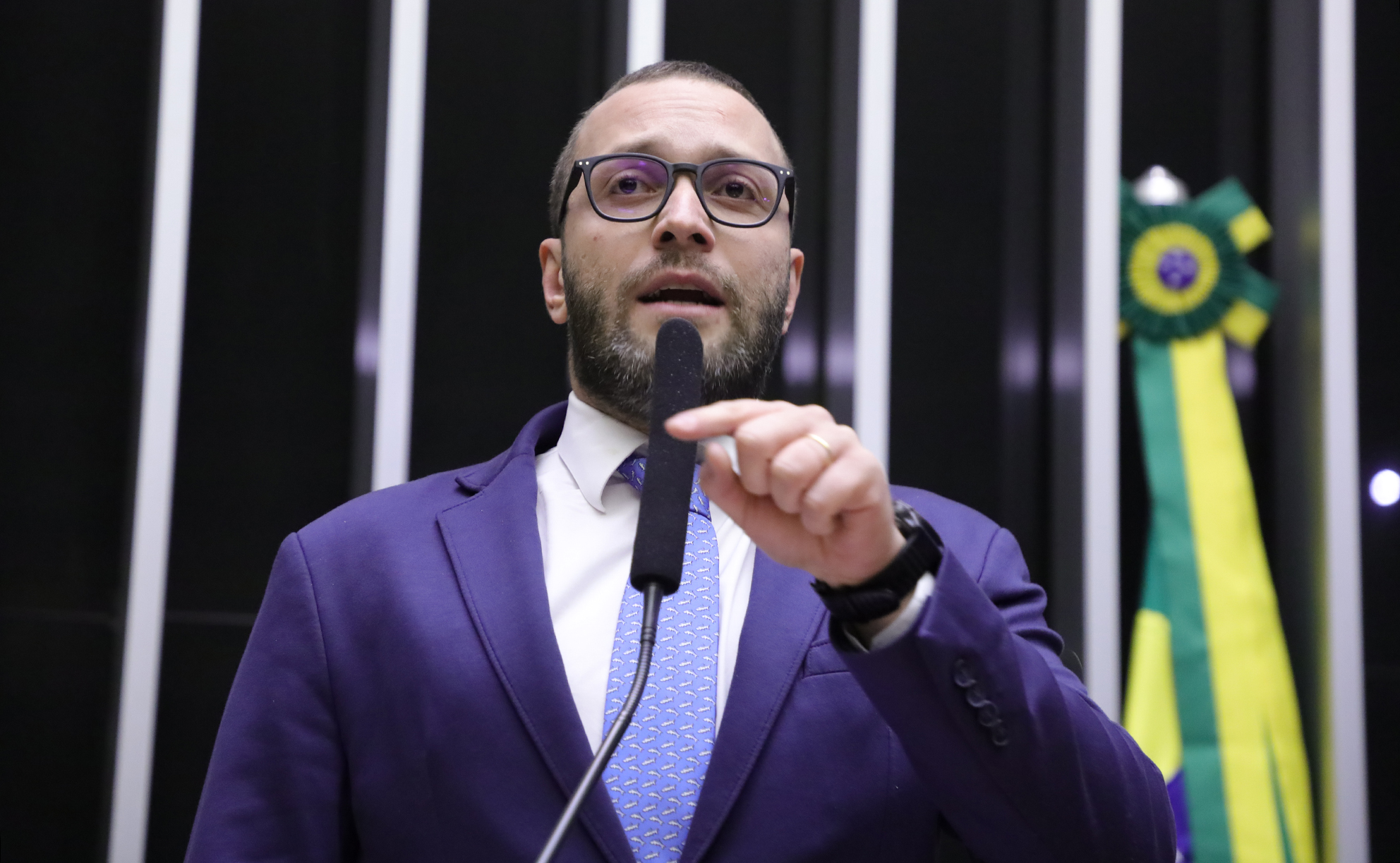 PEC que será relatada por Filipe Barros voltou a tramitar em meio à crise das emendas com o STF. Foto: Mário Agra/Câmara dos Deputados