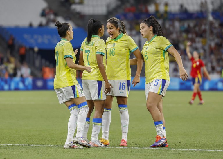 Confronto com as colombianas será o primeiro da seleção feminina após a conquista da medalha de prata em Paris (França). Foto: Rafael Ribeiro/CBF