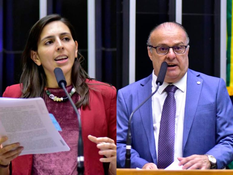 Candidatos a prefeito em natal, Natália Bonavides e Paulinho Freire fazem pouco uso de "padrinhos políticos" nas suas campanhas. Foto: Zeca Ribeiro/Câmara dos Deputados