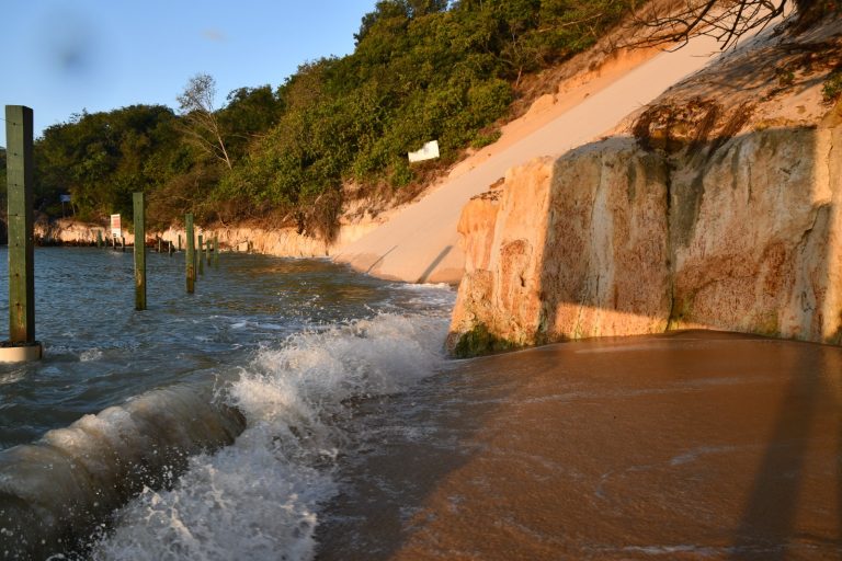 avanço mar ponta negra