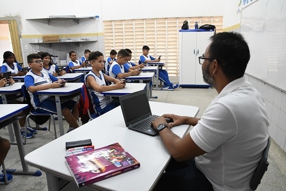 Concurso para professor em Natal terá 531 vagas para ampla concorrência. Foto: Joanna Lima/Arquivo Secom