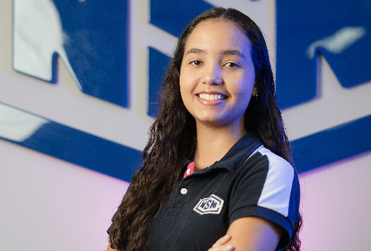 Estudante do RN, Mariane Clementino, foi uma das 10 selecionadas para ser exemplo na cartilha do Enem 2024. Foto: Divulgação