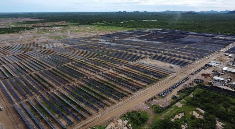 Projeto Dunanis de energia solar no RN vai evitar a emissão de 20 mil toneladas de CO2 por ano. Foto: Divulgação