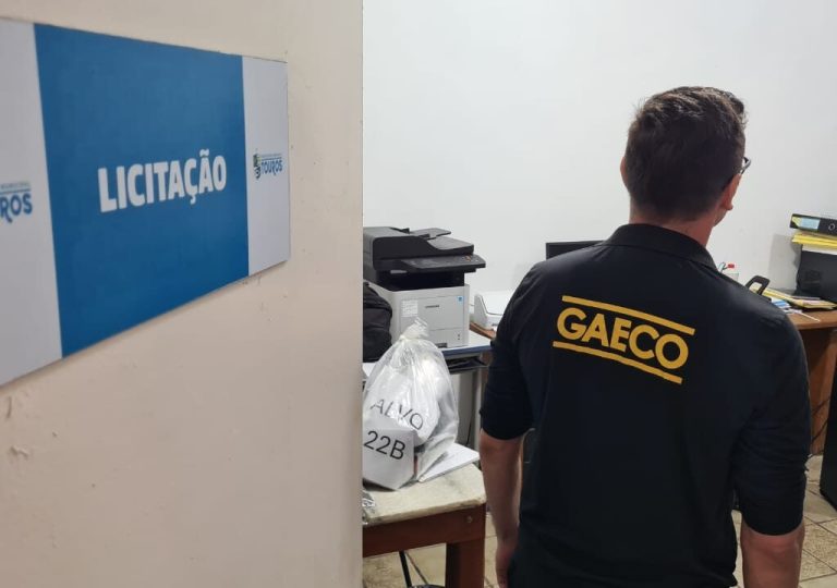 Gaeco cumpre mandado na Prefeitura de Touros