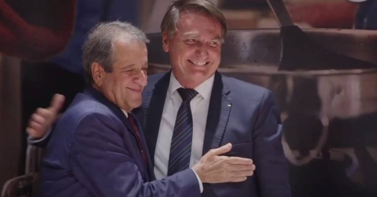 Valdemar e Bolsonaro