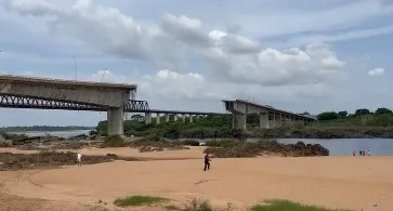 Ponte que liga estados do Maranhão ao Tocantins foi construída na década de 1960. Foto: Reprodução