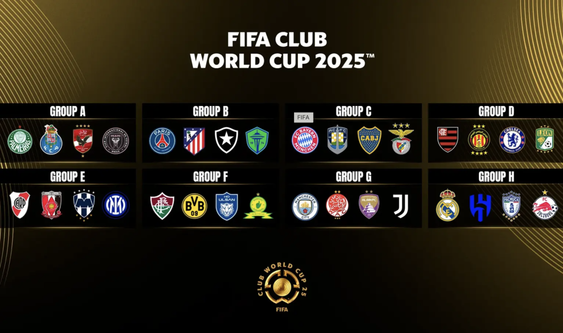 Super Mundial de Clubes da Fifa de 2025 define, em sorteio, os grupos