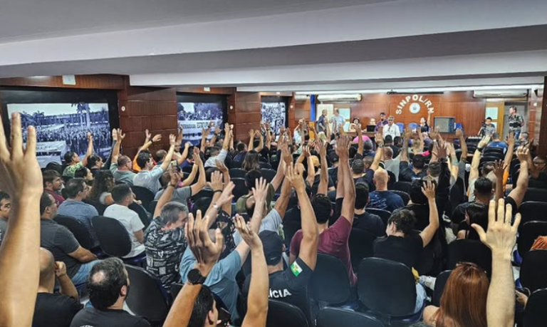 Sindicato dos Policiais Civis ficarão mobilizados até dia 24 de fevereiro fiscalizando a implantação da recomposição salarial. Foto: Sinpol-RN