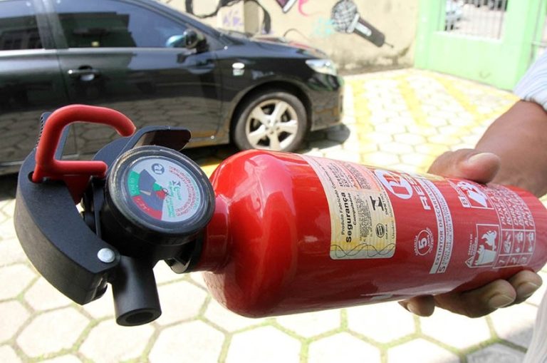 Obrigatoriedade do extintor em carros de passeio e veículos utilitários foi extinta em 2015. Foto: Cristino Martins/Agência Pará